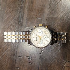 Michael Kors two tone watch